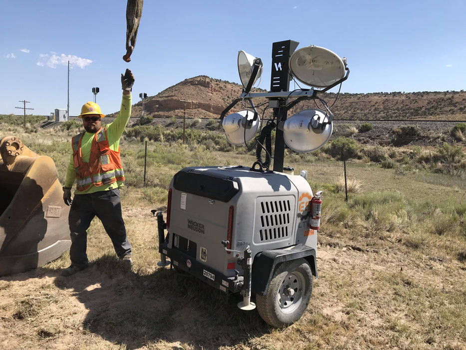 2018 Wacker Neuson LTV6L-MH Wacker Neuson LTV6L Mobile Light Tower w/Fuel Level Sensor Installed