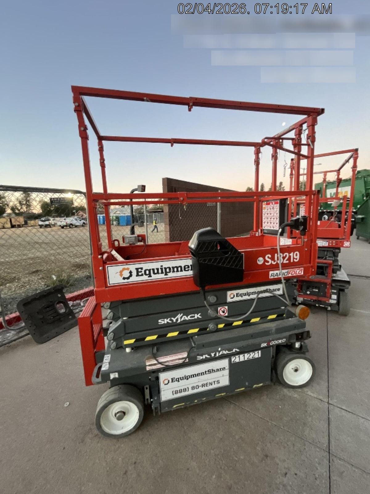 2022 SKYJACK SJ3219