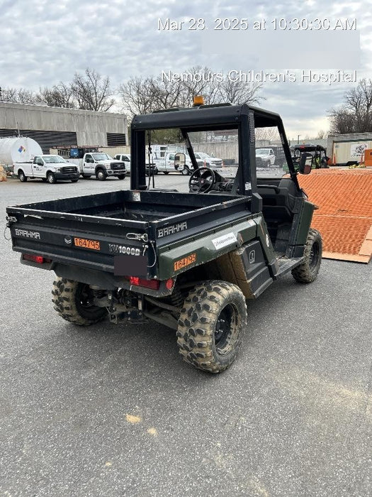 2021 Yanmar YU1000 Canopy, Steel Wheel, Poly WindShield, Beacon, Backup Alarm