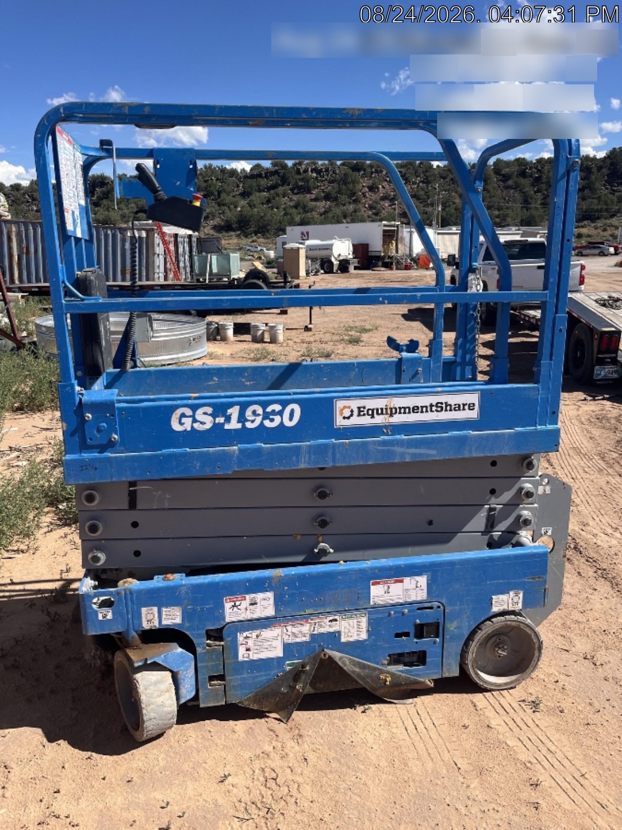 2020 Genie GS-1930 Standard Machine