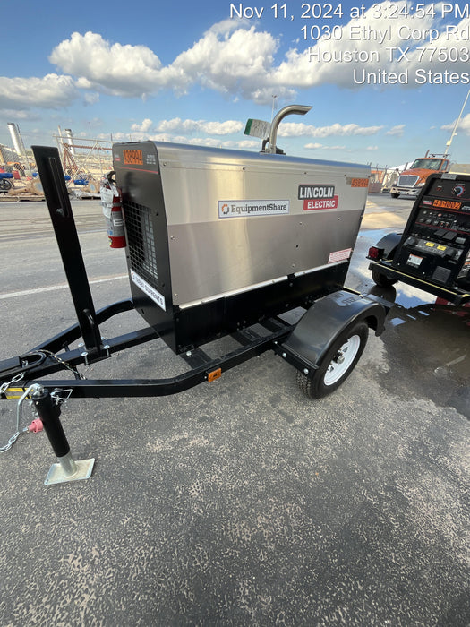 2024 Lincoln Electric LE400 Kubota V1505, Trlr, Cable Rack, Light Kit, ES Decals, T3