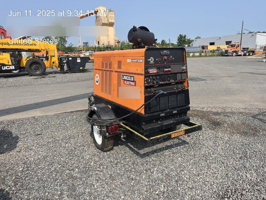 2021 Lincoln Electric Vantage 549X Ready Pak 3, ORANGE (includes trailer, cable rack, fender light kit)