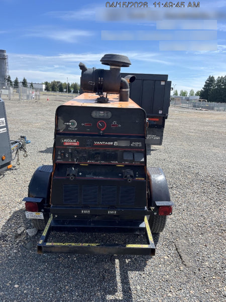 2021 Lincoln Electric Vantage 549X Ready Pak 3, ORANGE (includes trailer, cable rack, fender light kit)