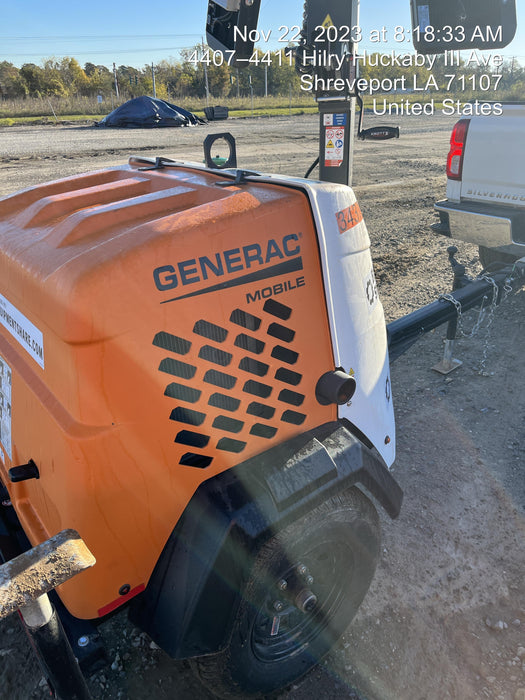 2023 Generac MLT2 Diesel, Flex Switch 120V Input, Powerzone Controller, (4) 320W LED Lights, 4kW Generator, 39.9 Gal Fuel Tank, 2" Ball, T3