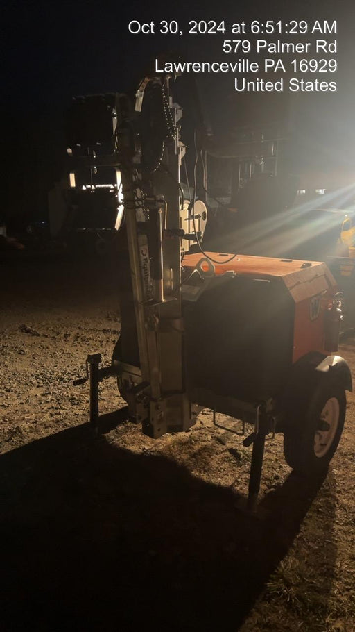 2024 Wanco WLTT-4MM4K Diesel, Deep Sea Controller, Shore Power Plug, Auto Start, (4) 350W LED Floodlights, 4kW Generator, 60 Gal Fuel Tank, 2" Ball, T3