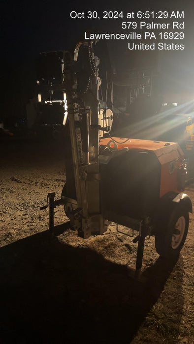 2024 Wanco WLTT-4MM4K Diesel, Deep Sea Controller, Shore Power Plug, Auto Start, (4) 350W LED Floodlights, 4kW Generator, 60 Gal Fuel Tank, 2" Ball, T3