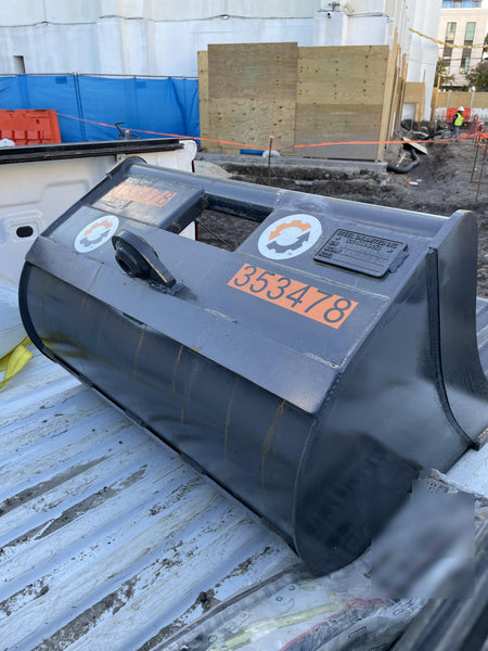 2023 STEEL UNLIMITED 36" Ditching bucket Mini Ex - Steel Unlimited