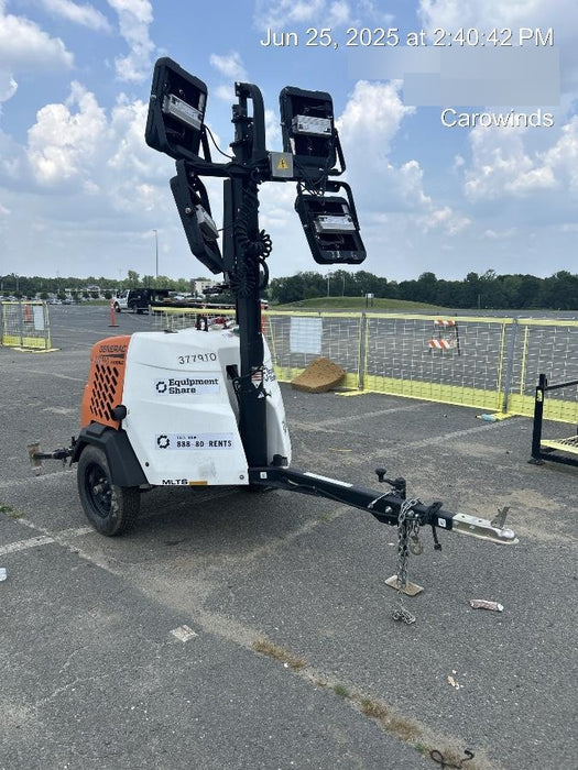 2023 Generac MLT2 Diesel, Flex Switch 120V Input, Powerzone Controller, 
(4) 320W LED Lights, 4kW Generator, 39.9 Gal Fuel Tank, 2" Ball, T3