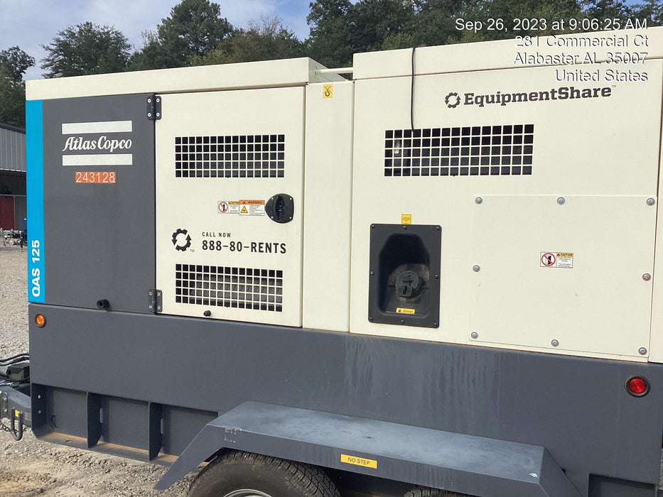 2022 ATLAS COPCO QAS 125