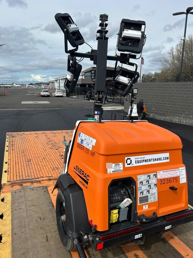 2023 Generac MLT2 Diesel, Flex Switch 120V Input, Powerzone Controller, (4) 320W LED Lights, 4kW Generator, 39.9 Gal Fuel Tank, 2" Ball, T3