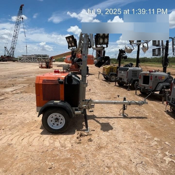 2024 Wanco WLTT-4MM4K Diesel, Deep Sea Controller, Shore Power Plug, Auto Start, (4) 350W LED Floodlights, 4kW Generator, 60 Gal Fuel Tank, 2" Ball, T3