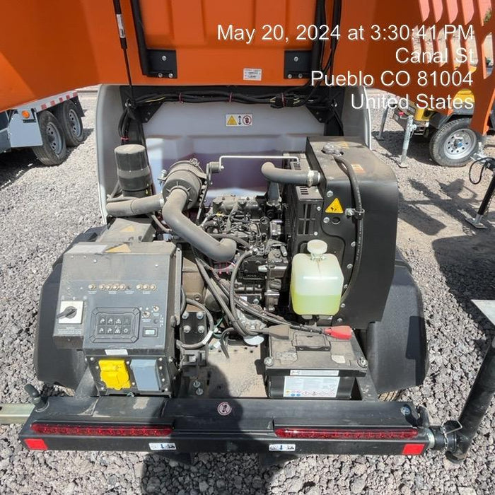 2023 Generac MLT2 Diesel, Flex Switch 120V Input, Powerzone Controller, 
(4) 320W LED Lights, 4kW Generator, 39.9 Gal Fuel Tank, 2" Ball, T3