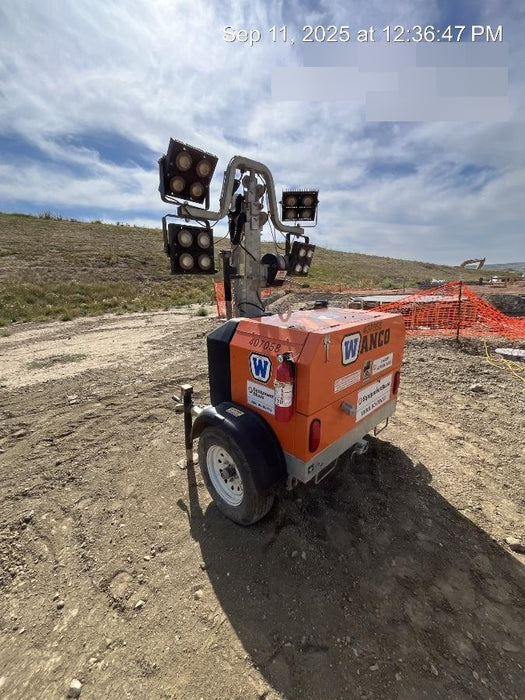 2024 Wanco WLTT-4MM4K Diesel, Deep Sea Controller, Shore Power Plug, Auto Start, (4) 350W LED Floodlights, 4kW Generator, 60 Gal Fuel Tank, 2" Ball, T3