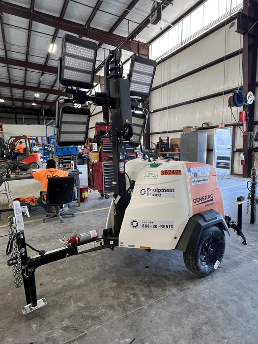 2023 Generac MLT2 Diesel, Flex Switch 120V Input, Powerzone Controller, 
(4) 320W LED Lights, 4kW Generator, 39.9 Gal Fuel Tank, 2" Ball, T3