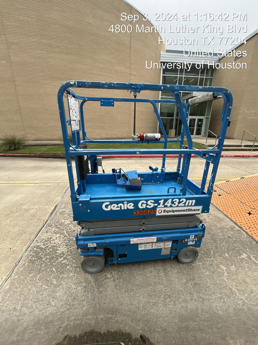 2023 Genie GS-1432 Electric Drive, SLD NM Tires, Bcn
