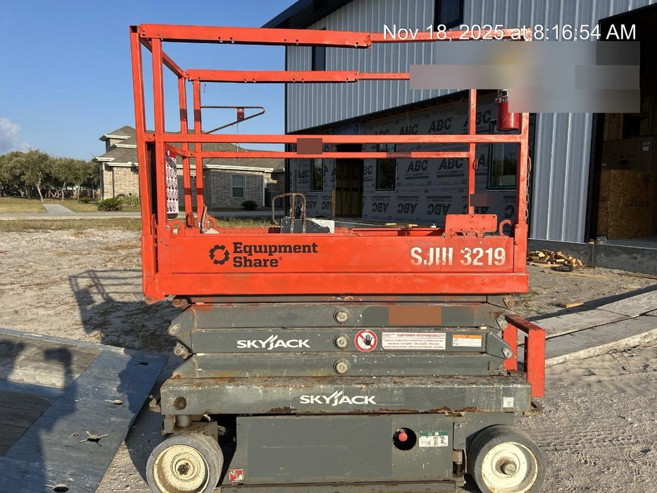 2019 Skyjack SJIII-3219 Standard Options