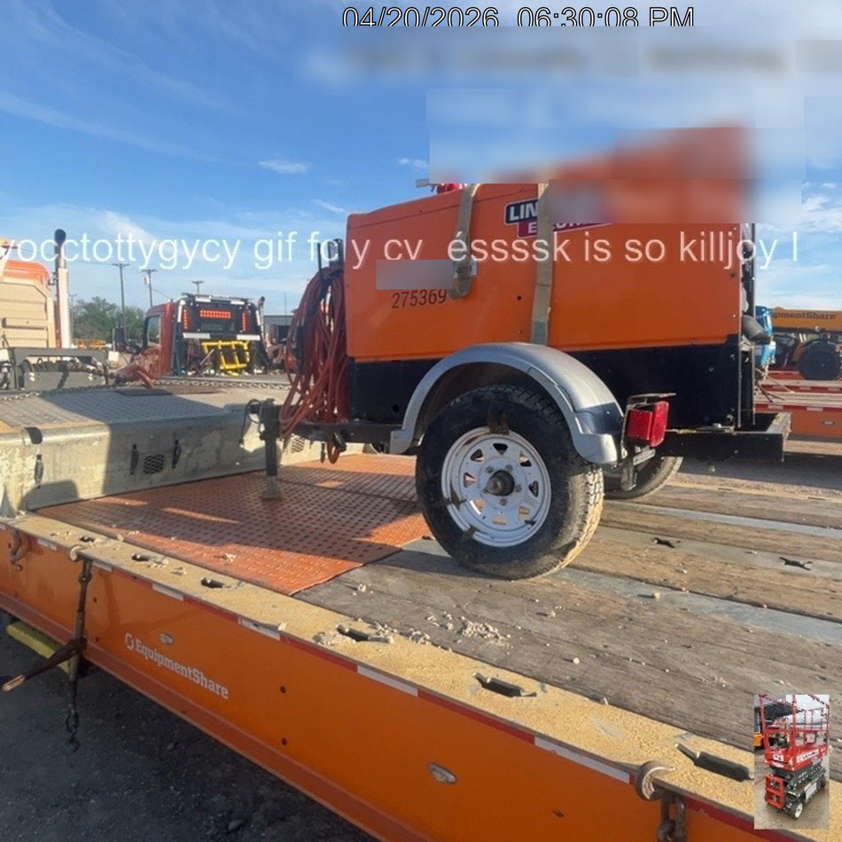 2022 Lincoln Electric LE400 Kubota V1505, Trlr, Cable Rack, Light Kit, ES Decals, T3