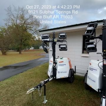 2023 Generac MLT2 Diesel, Flex Switch 120V Input, Powerzone Controller, (4) 320W LED Lights, 4kW Generator, 39.9 Gal Fuel Tank, 2" Ball, T3