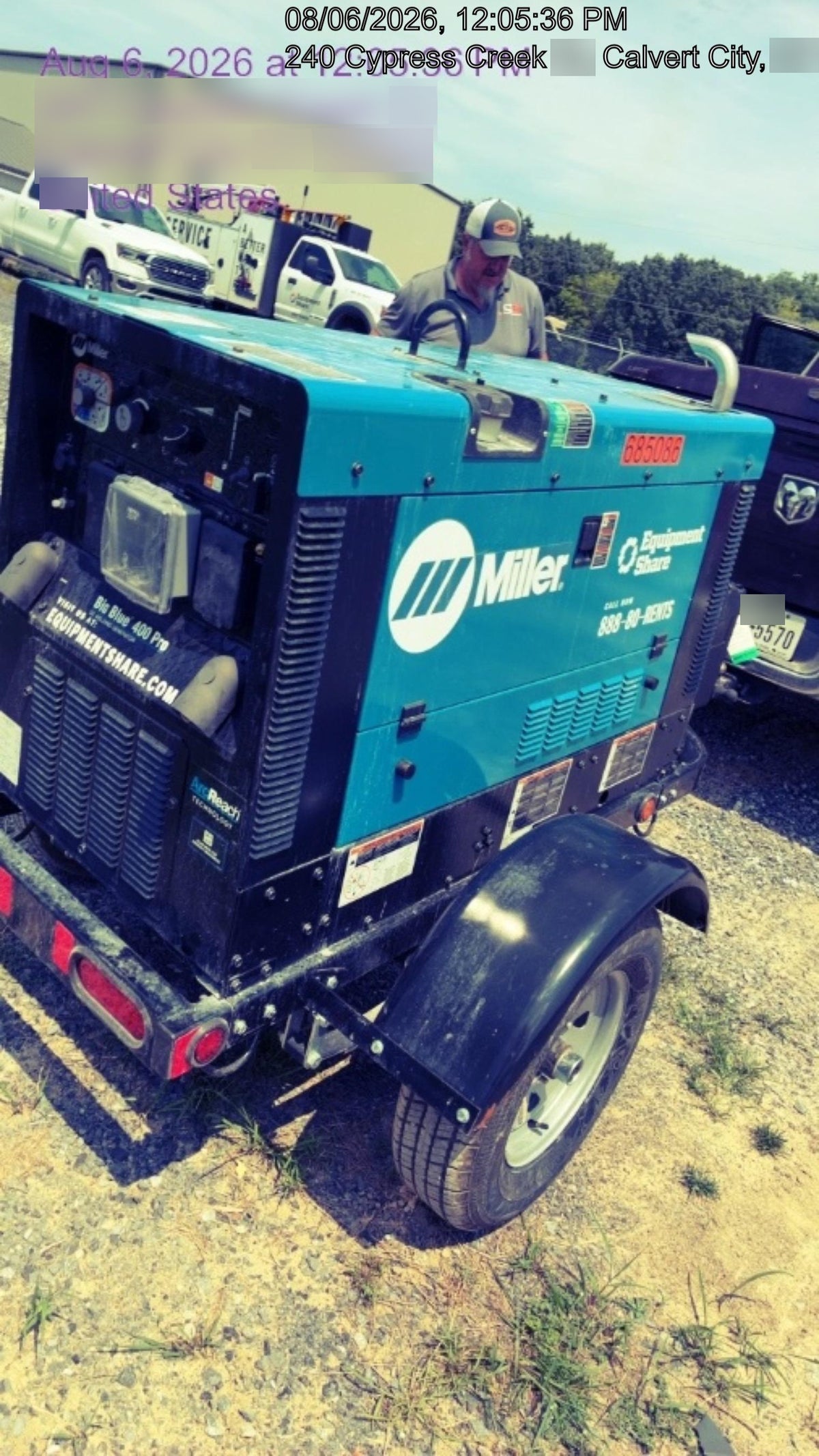 2026 MILLER ELECTRIC BIG BLUE 400