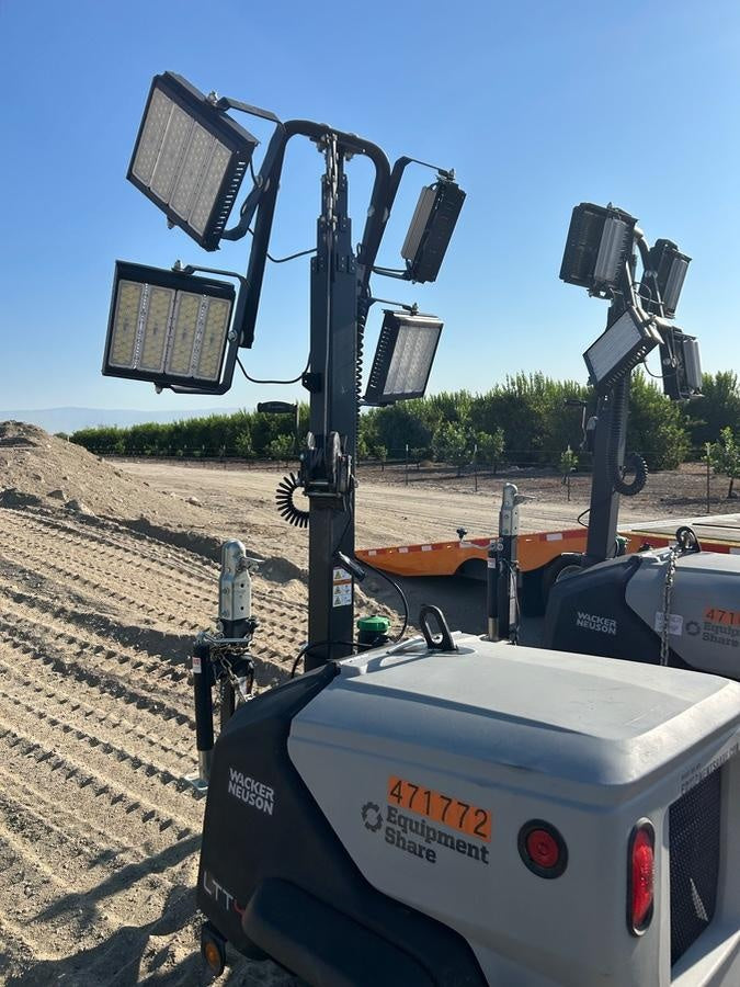 2024 Wacker Neuson LTT4 Diesel, Kohler KDW702, Deep Sea Controller, Auto Start, LED 320W, Bypass Outlet, T3