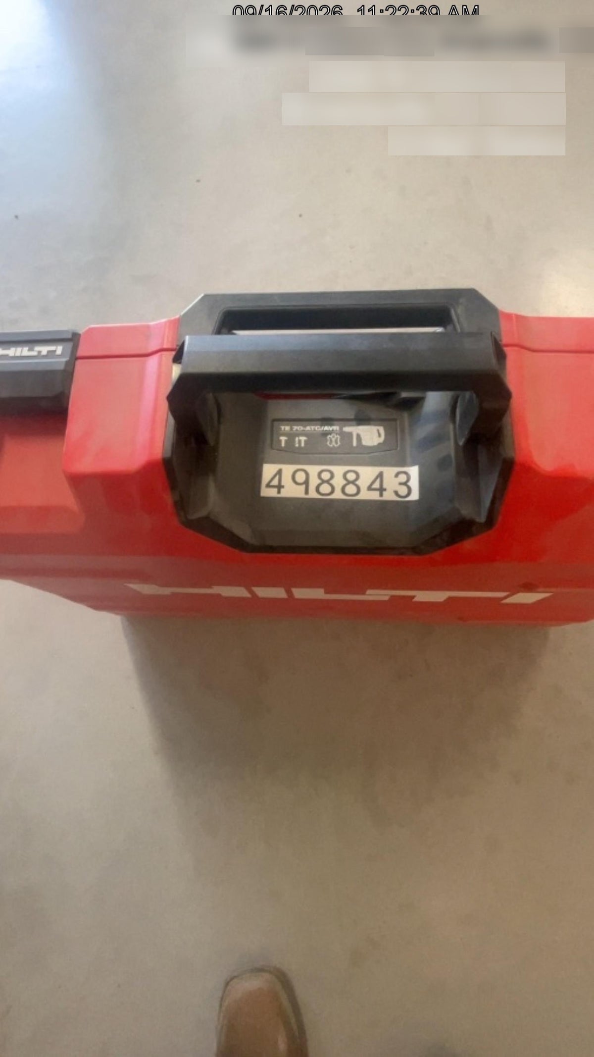 2025 HILTI TE 70-ATC/AVR