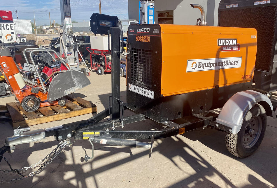 2022 Lincoln Electric LE400 Kubota V1505, Trlr, Cable Rack, Light Kit, ES Decals, T3