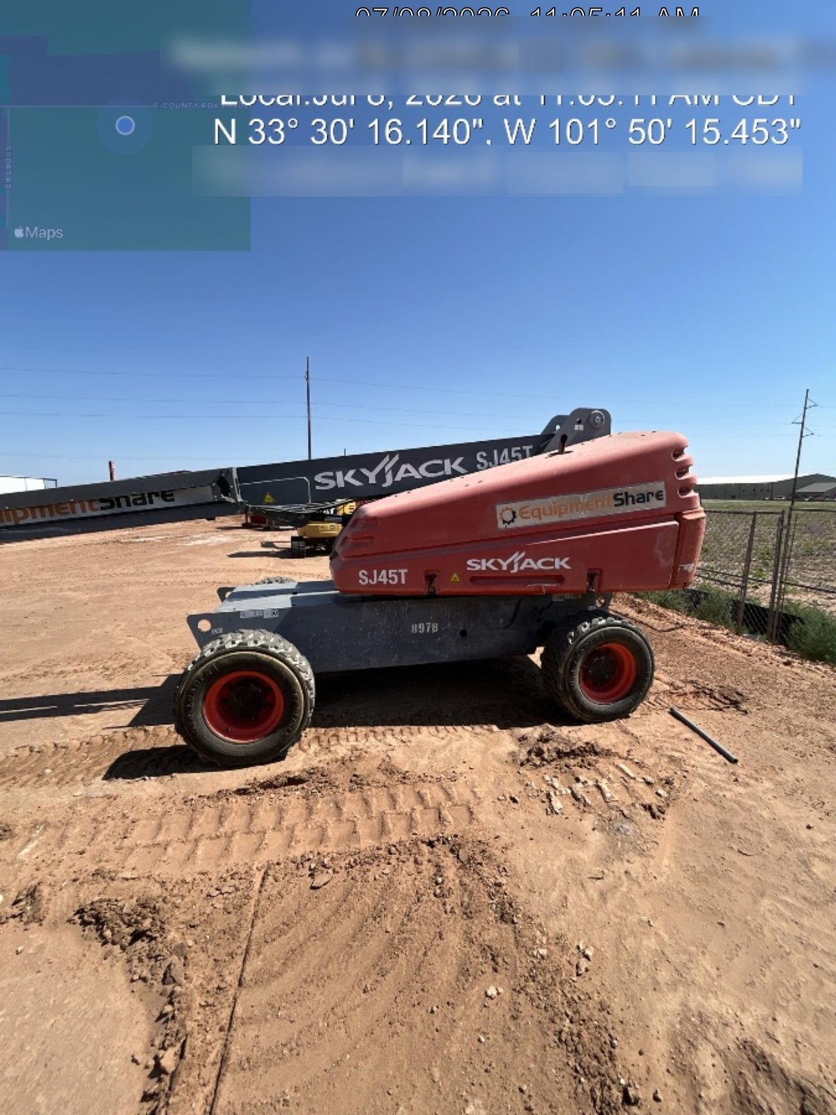 2018 SKYJACK SJ45T+