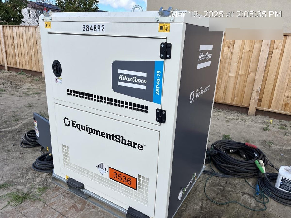 2023 ATLAS COPCO ZBP 40-75