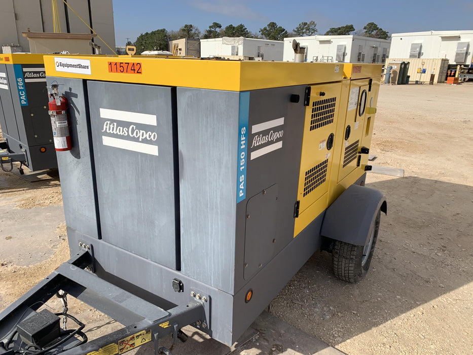 2020 ATLAS COPCO PAS 150 HF CS Enclosed