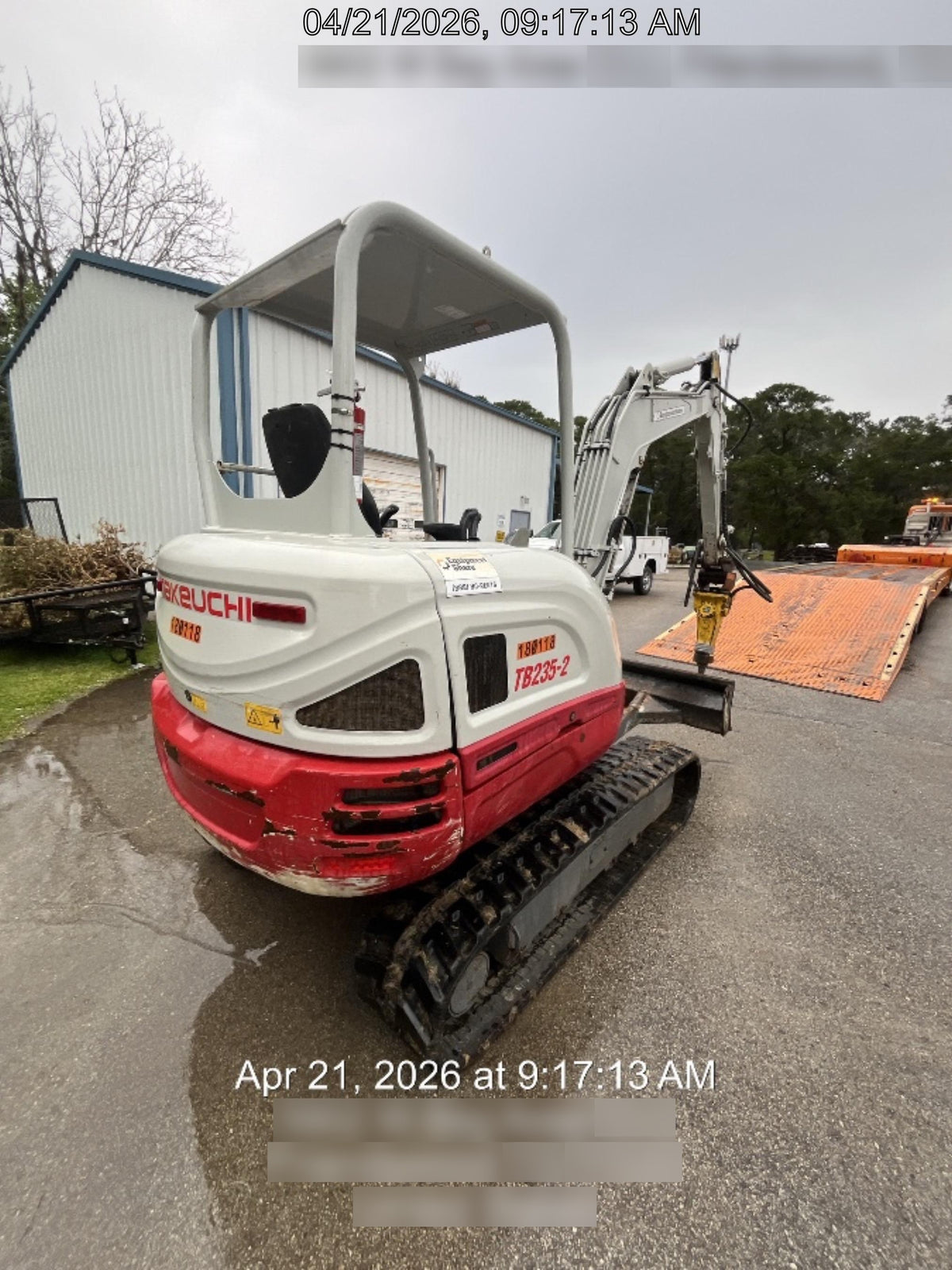 2021 TAKEUCHI TB235-2R
