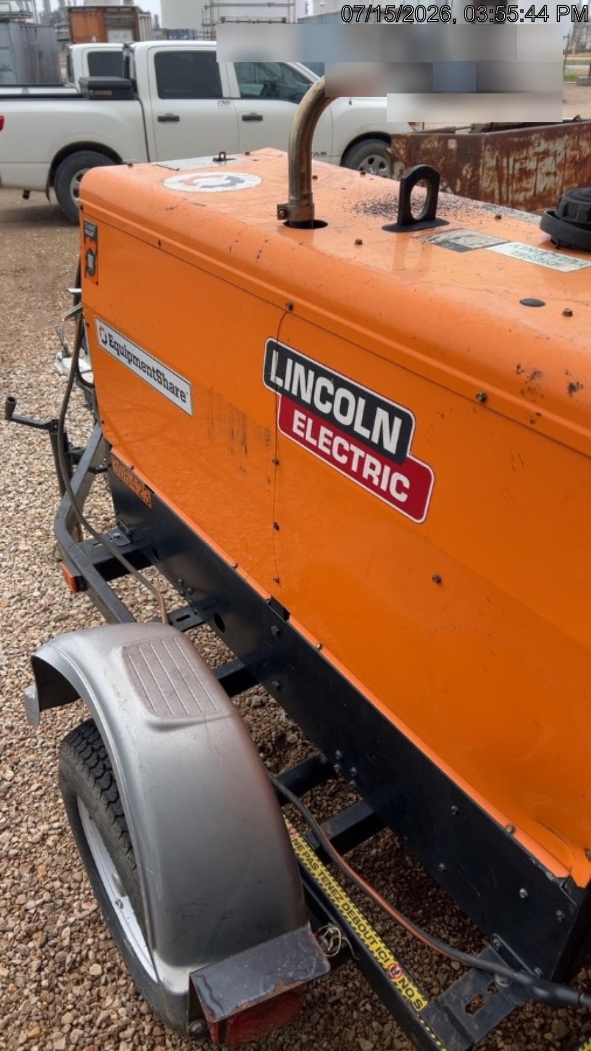 2023 Lincoln Electric LE400 Kubota V1505, Trlr, Cable Rack, Light Kit, ES Decals, T3