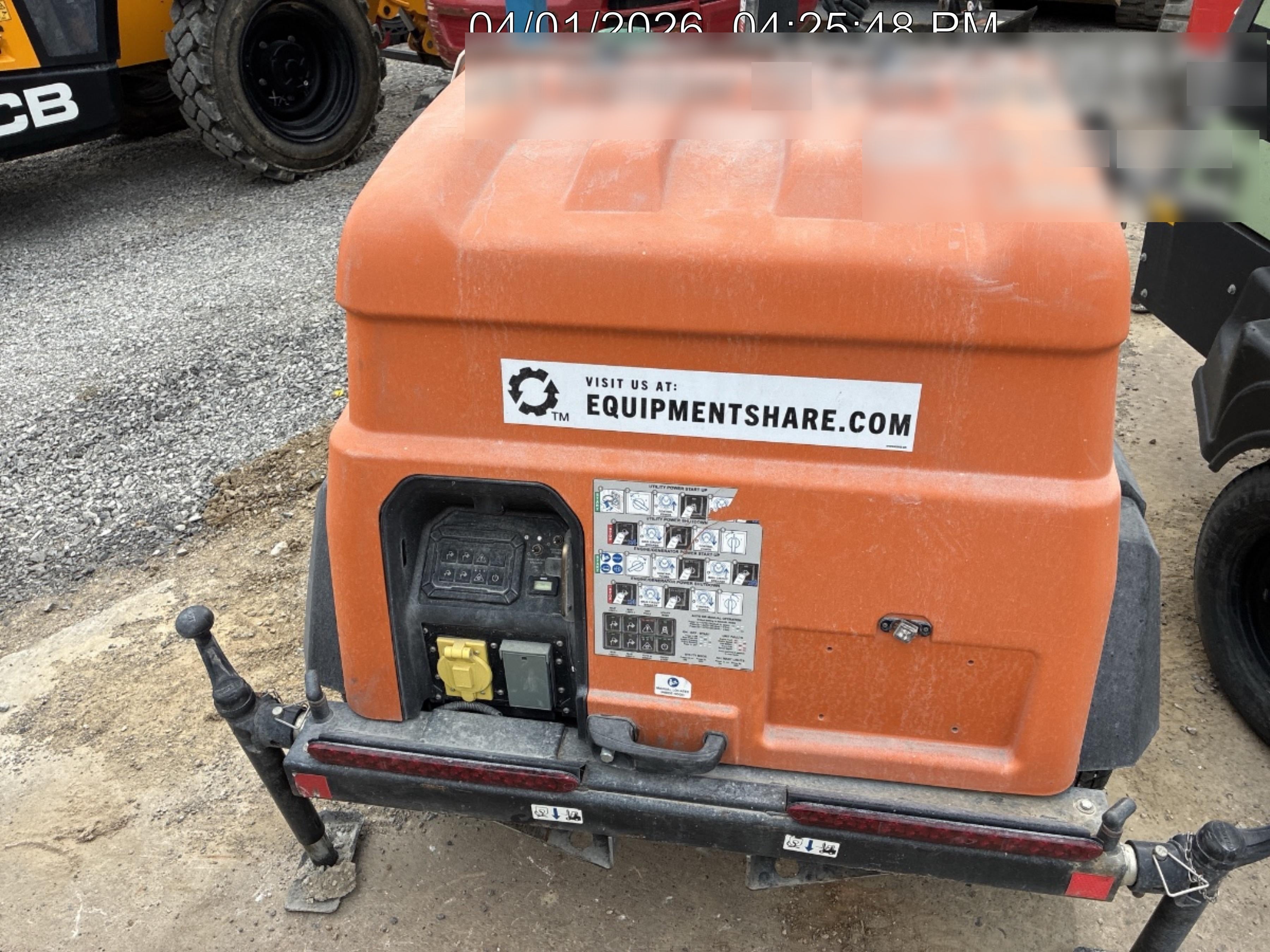 2023 Generac MLT2 Diesel, Flex Switch 120V Input, Powerzone Controller, (4) 320W LED Lights, 4kW Generator, 39.9 Gal Fuel Tank, 2" Ball, T3