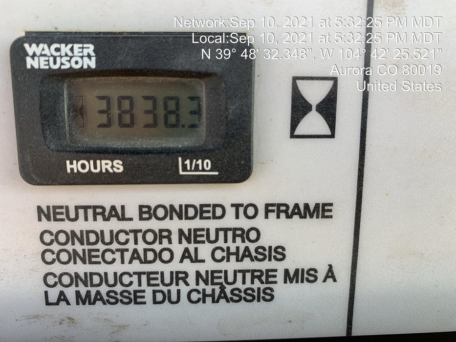 2018 Wacker Neuson LTV6L-MH Wacker Neuson LTV6L Mobile Light Tower w/Fuel Level Sensor Installed