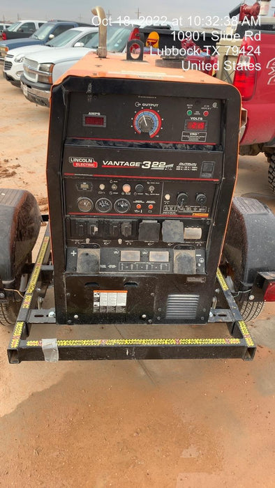2021 Lincoln Electric Vantage 322 VANTAGE 322 READY-PAK 3
(EQUIPMENTSHARE)