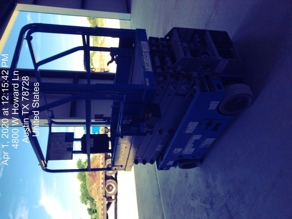 2019 Genie GS-1930 Fixed Rails with Chain Entry