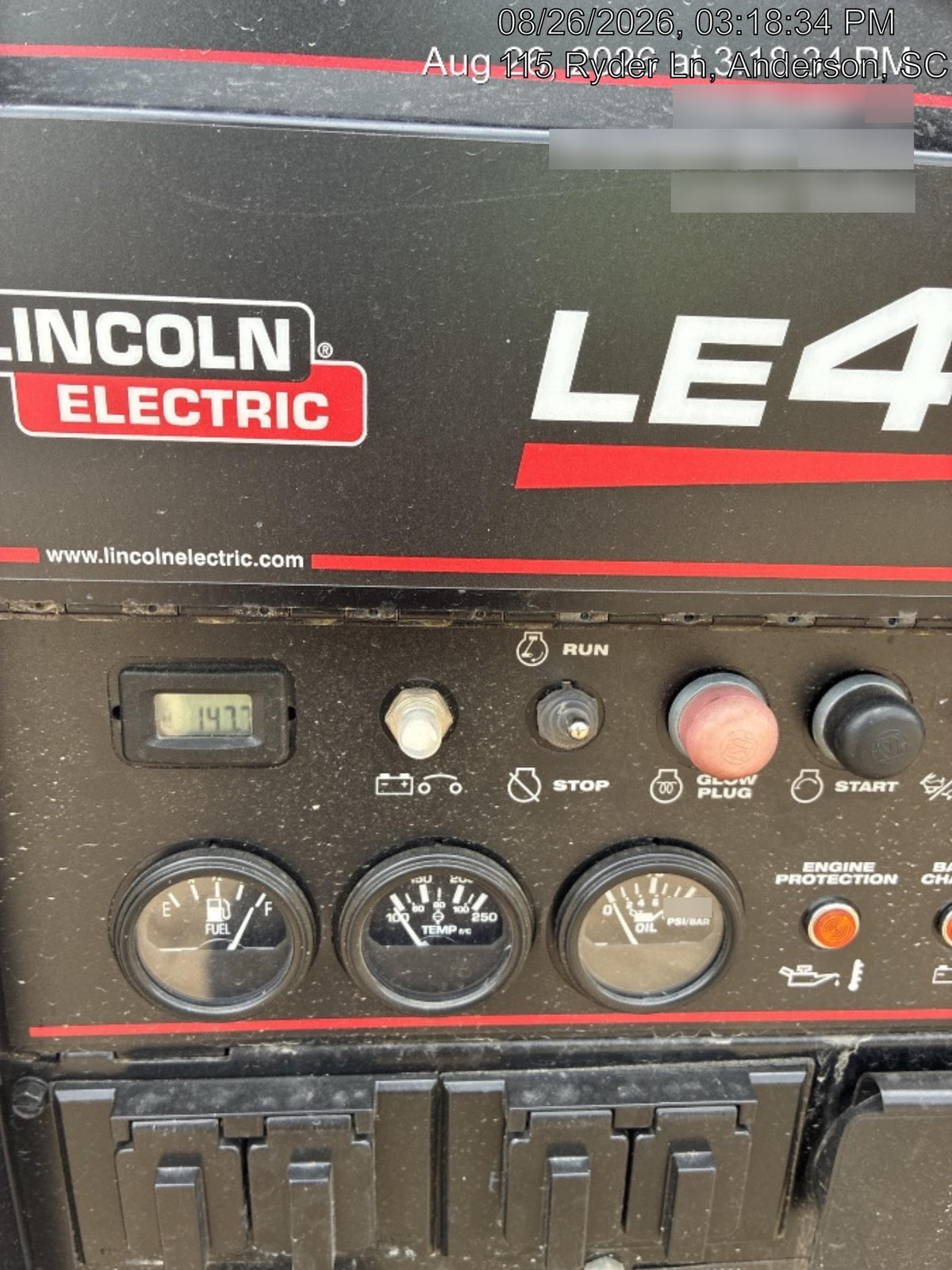 2026 LINCOLN ELECTRIC LE400
