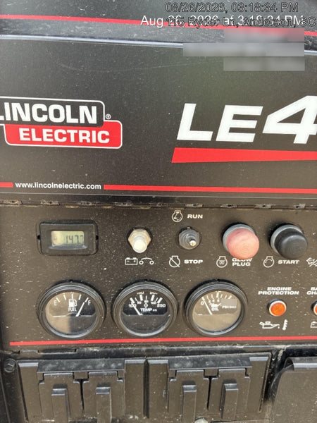 2026 LINCOLN ELECTRIC LE400