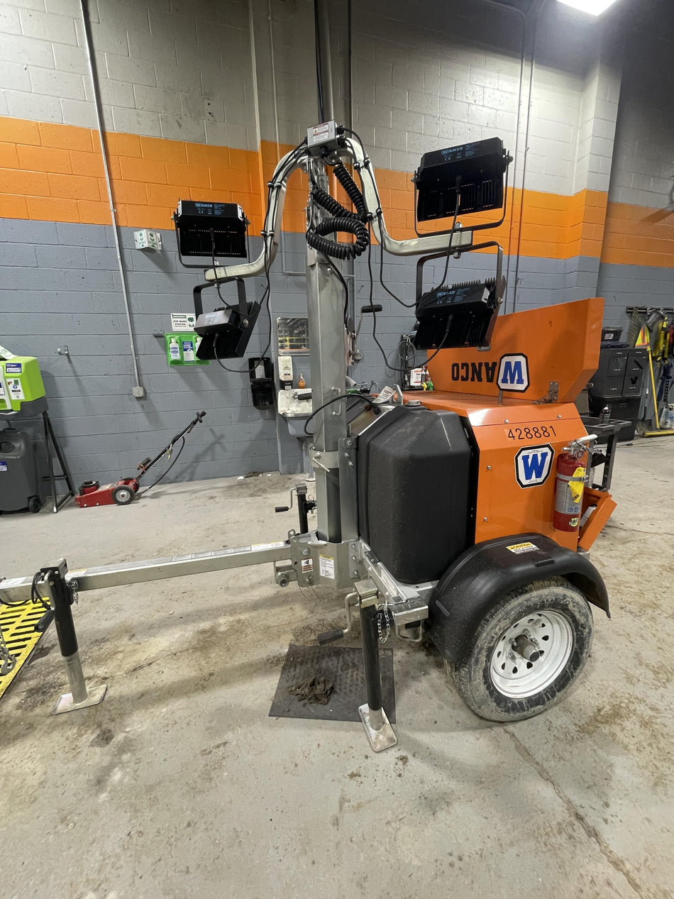 2024 Wanco WLTT-4MM4K Diesel, Deep Sea Controller, Shore Power Plug, Auto Start, (4) 350W LED Floodlights, 4kW Generator, 60 Gal Fuel Tank, 2" Ball, T3