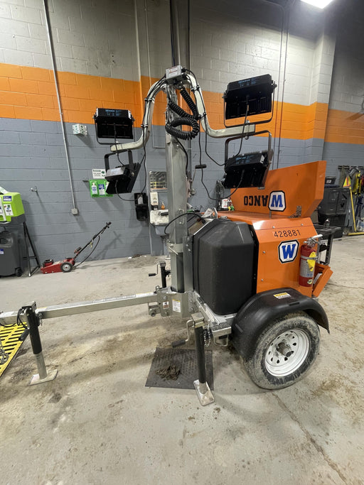 2024 Wanco WLTT-4MM4K Diesel, Deep Sea Controller, Shore Power Plug, Auto Start, (4) 350W LED Floodlights, 4kW Generator, 60 Gal Fuel Tank, 2" Ball, T3