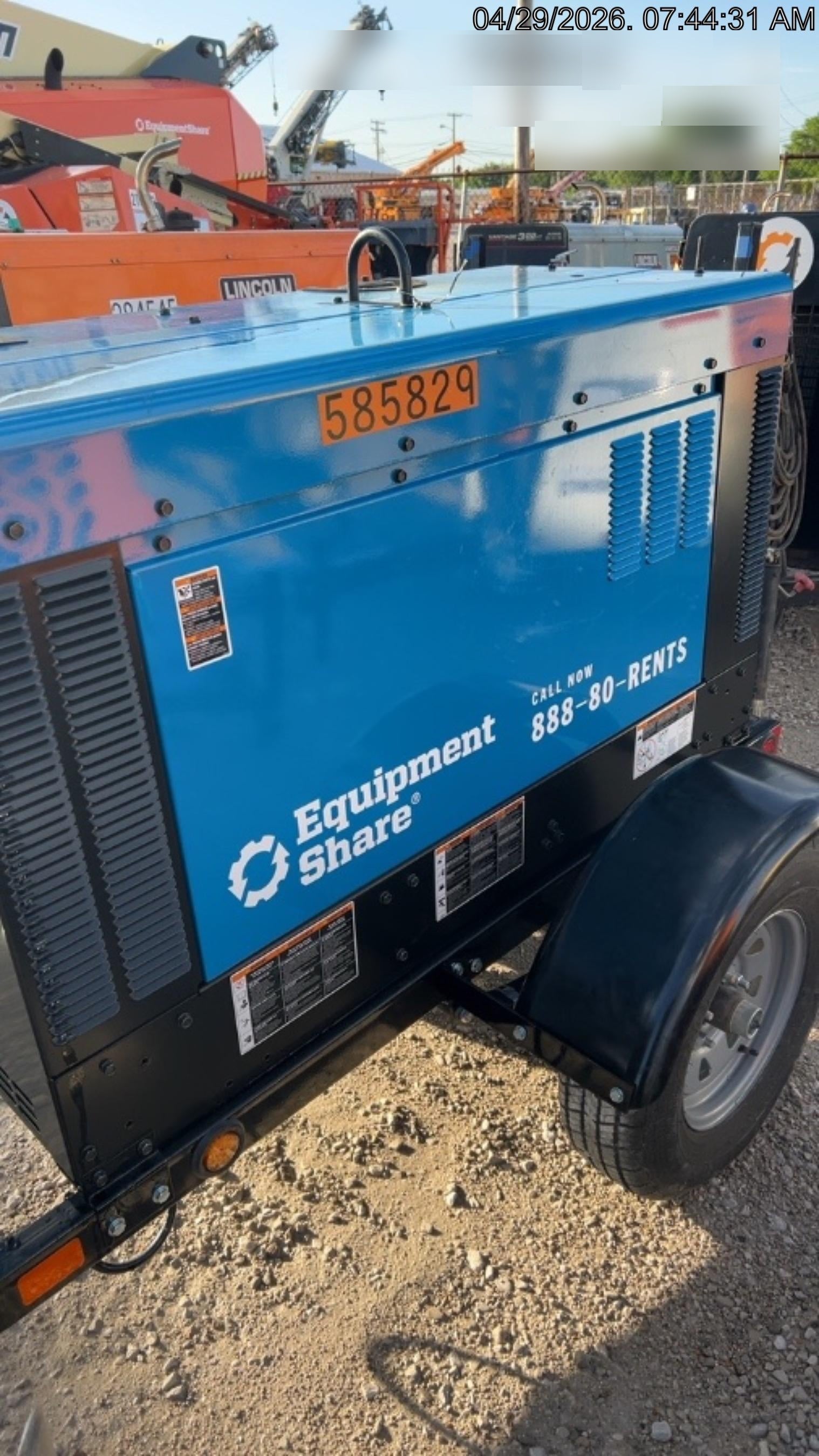 2025 MILLER ELECTRIC BIG BLUE 400