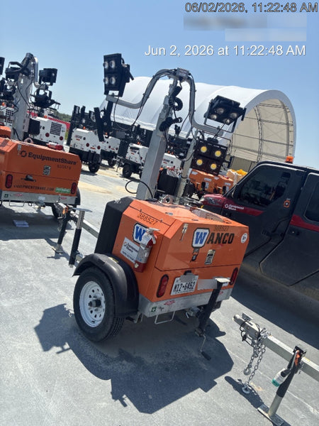2024 Wanco WLTT-4MM4K Diesel, Deep Sea Controller, Shore Power Plug, Auto Start, (4) 350W LED Floodlights, 4kW Generator, 60 Gal Fuel Tank, 2" Ball, T3