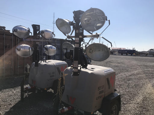 2019 Wacker Neuson LTV6L-MH Mobile Light Tower w/Fuel Level Sensor Installed