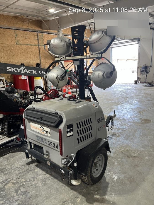 2017 Wacker Neuson LTV6L-MH Wacker Neuson 6 kW Towable Light Generator