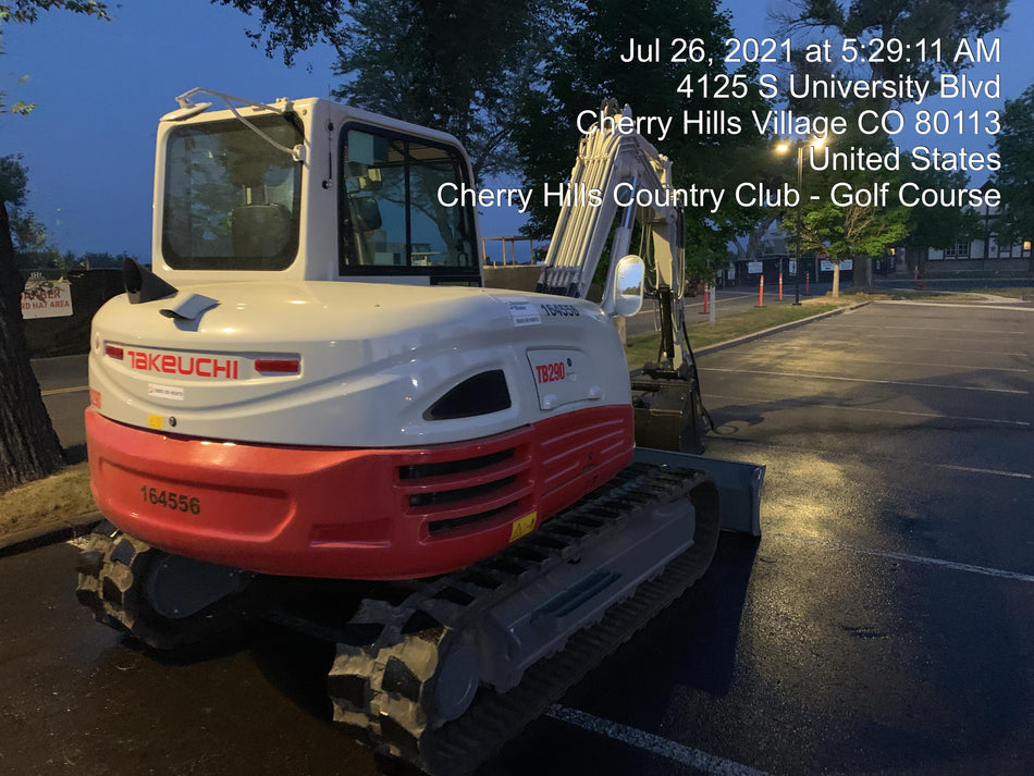 2021 TAKEUCHI TB290C