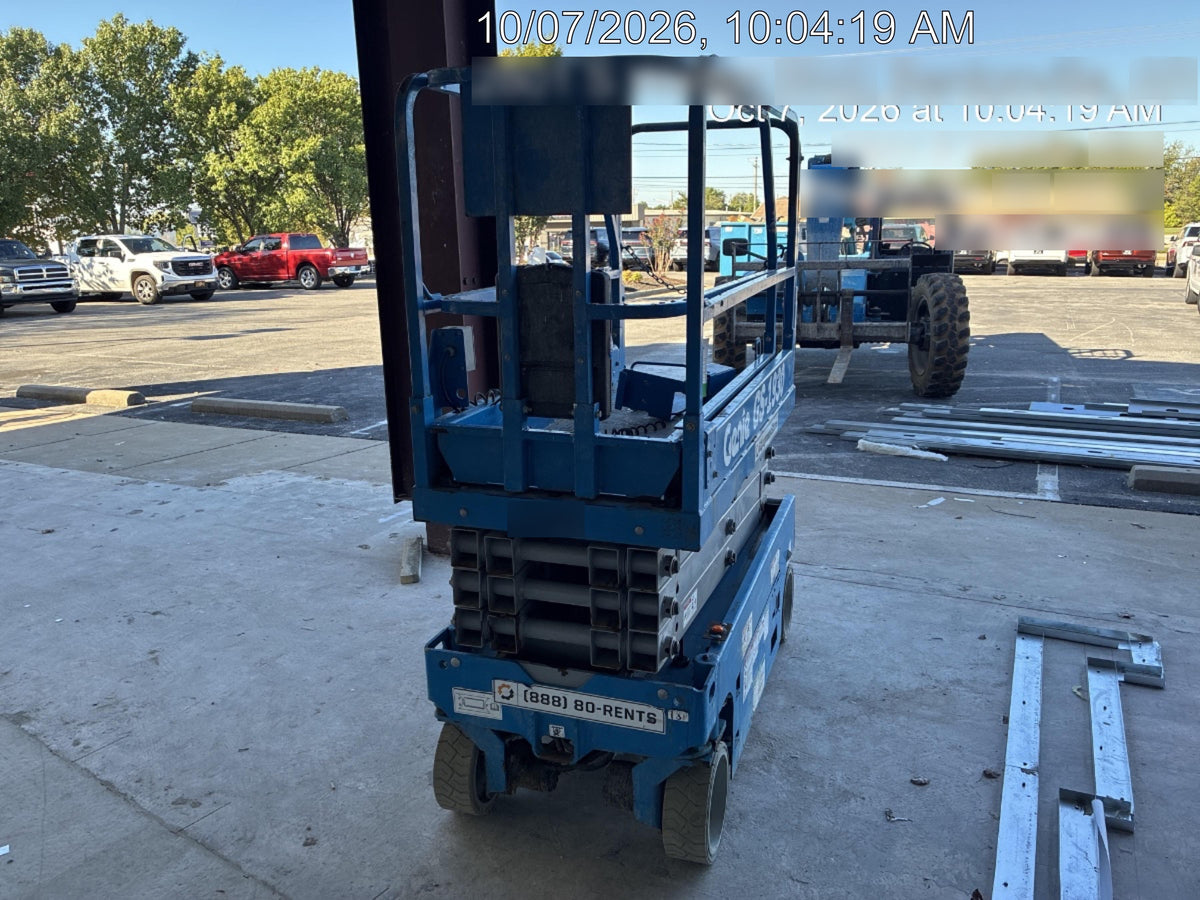 2018 Genie GS-1930 Genie GS-1930 w/Fixed Rail, Chain Entry