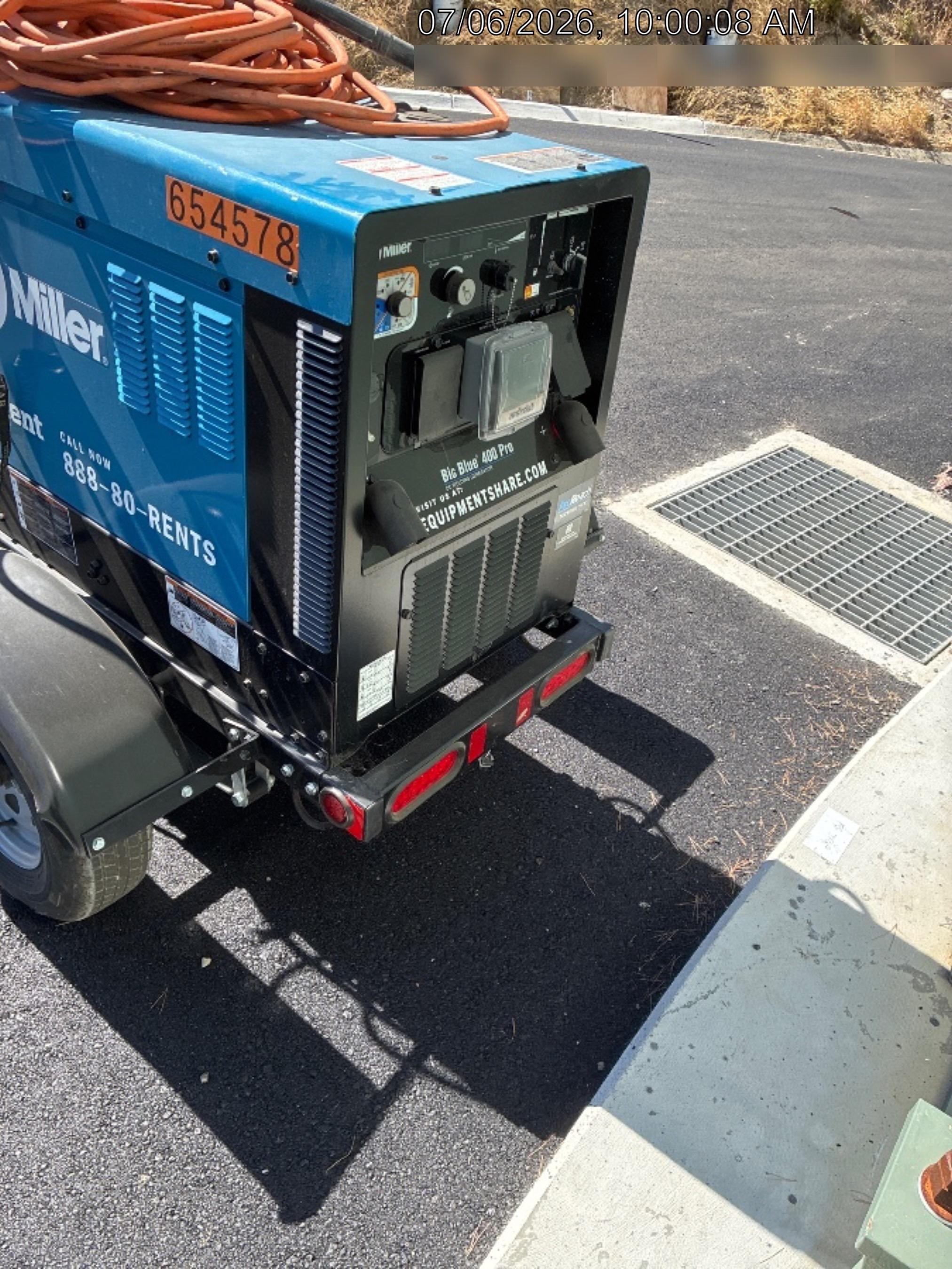 2026 MILLER ELECTRIC BIG BLUE 400