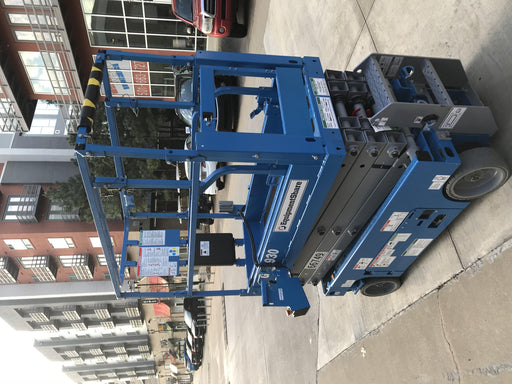 2020 Genie GS-1930 Solid Non Marking Tires, Beacon, Folding rails with half height swing gate