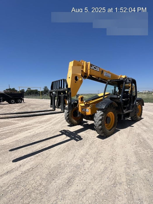 2019 JCB 506-36 Canopy, 74 HP, Foam Filled Tires, STD Worklight, Beacon, Aux Hydraulics, Lifting Eye, Back up Alarm w/48" Carriage/48" Forks