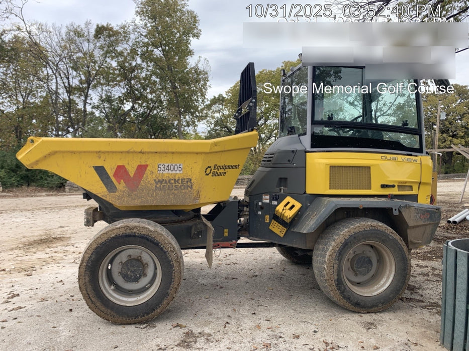 2025 WACKER NEUSON DV605 Cab Turf Tires