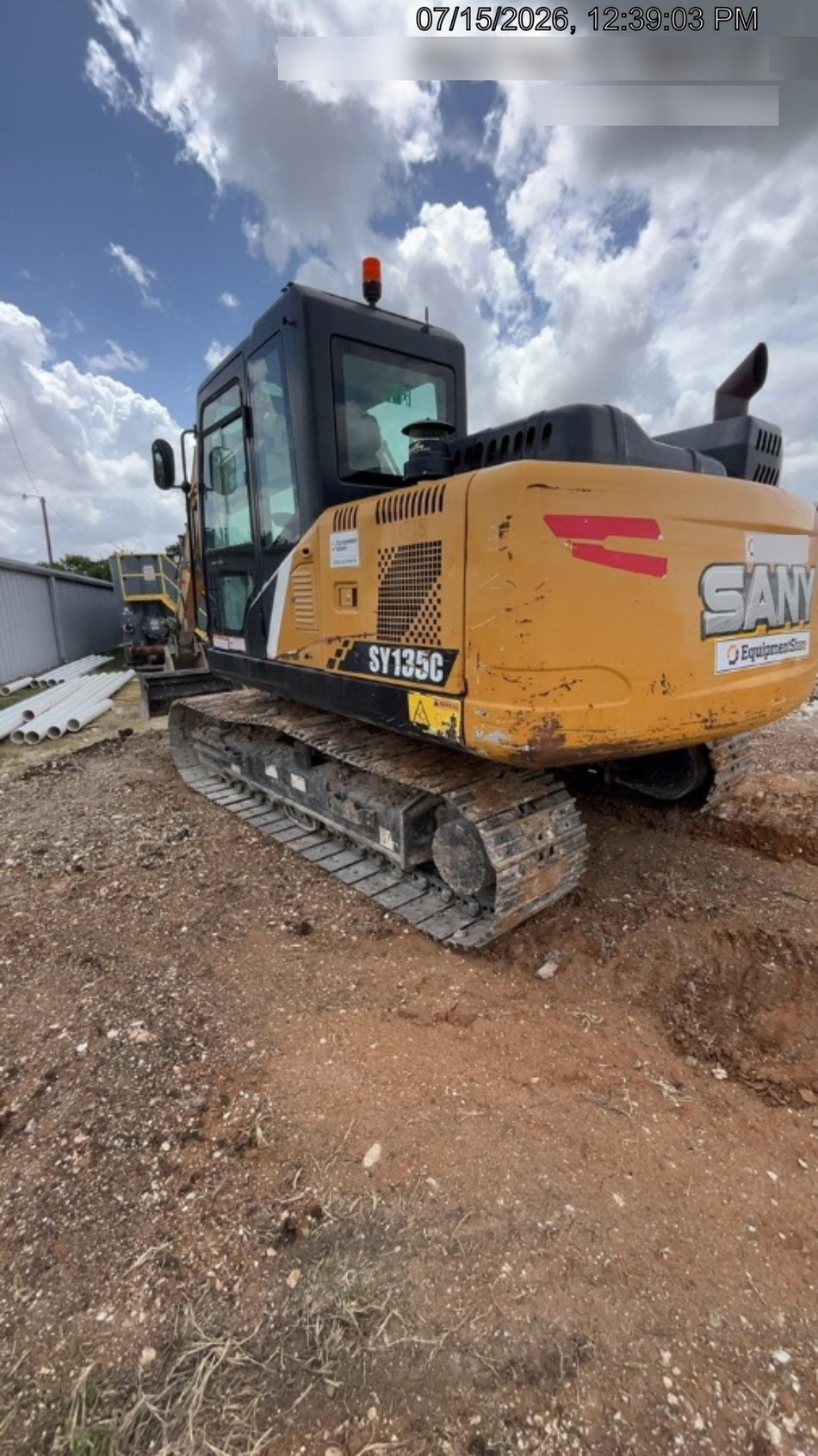 2019 SANY SY135C